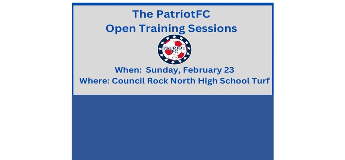 Open Training Sessions